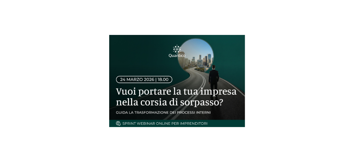 Sprint Webinar per imprenditori